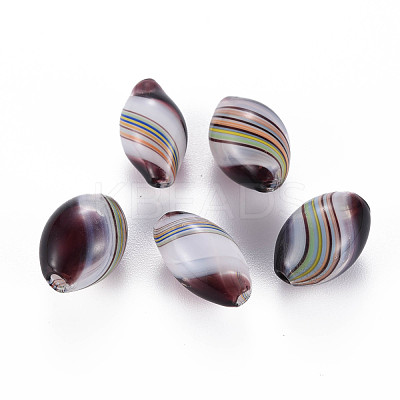 Transparent Handmade Blown Glass Globe Beads GLAA-T012-10-1