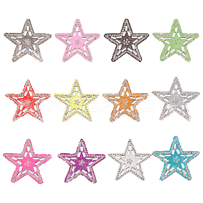 Star Hotfix Rhinestone PATC-WH0001-85-1