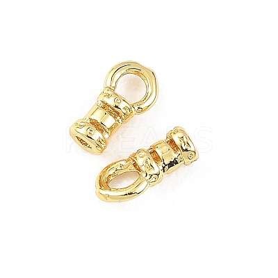 SHEGRACE Brass Cord Ends XGRQ1R160-351G-1