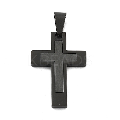 Ion Plating(IP) 304 Stainless Steel Pendants STAS-K091-01B-1