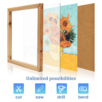 PET Plastic Sheets DIY-WH0326-16-1