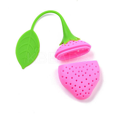 Silicone Tea Infuser AJEW-F056-02A-1