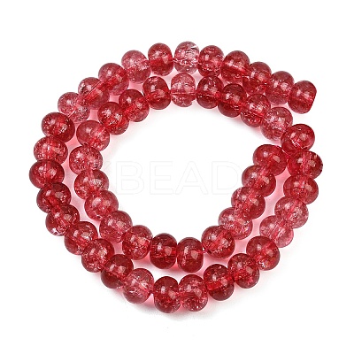 Dyed Imitation Gemstone Glass Beads Strands GL-Z001-03A-03-1