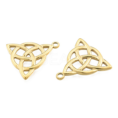 Ion Plating(IP) 201 Stainless Steel Pendants STAS-N098-263LG-1