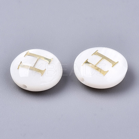 Natural Freshwater Shell Beads SHEL-S266-12H-1