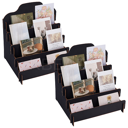 2 Bags Wood Display Risers for Card Holder ODIS-UN0001-19-1