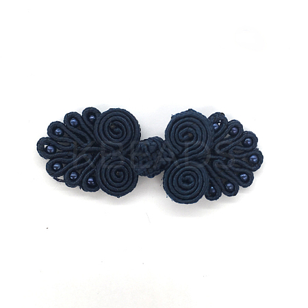 Handmade Chinese Frogs Knots Buttons Sets BUTT-WH0014-29M-1