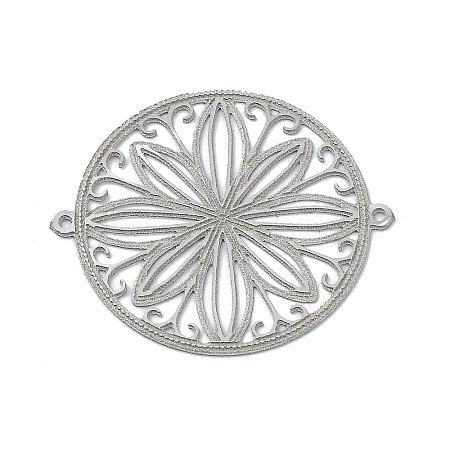 Tarnish Resistant 201 Stainless Steel Connector Charms STAS-K257-30P-1