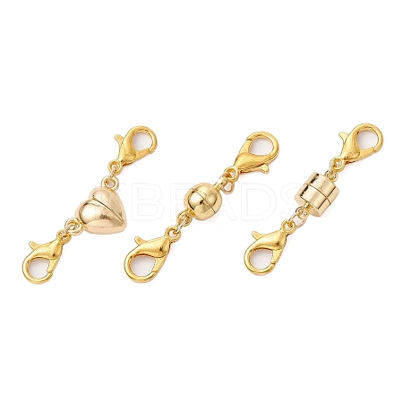 3Pcs 304 Stainless Steel Magnetic Clasps Converter PALLOY-JF03460-1