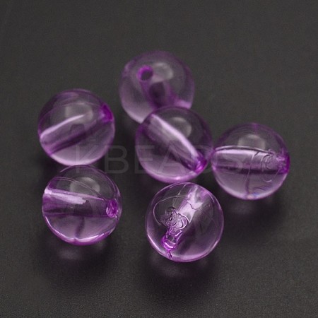 Transparent Acrylic Beads TACR-P053-22mm-26F-1