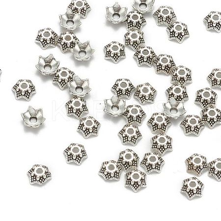 Tibetan Style Bead Caps LS-AA188-AS-NR-1
