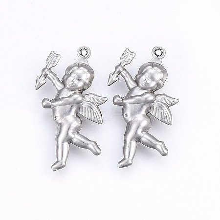 Tarnish Resistant 304 Stainless Steel Pendants LS-STAS-E438-05P-1