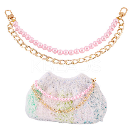 Aluminium Curb Chains Bag Extension Chains HJEW-TAC0075-1