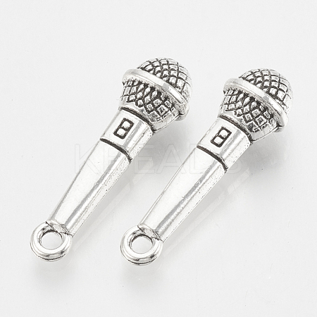 Tibetan Style Alloy Pendants TIBE-N005-14AS-LF-1