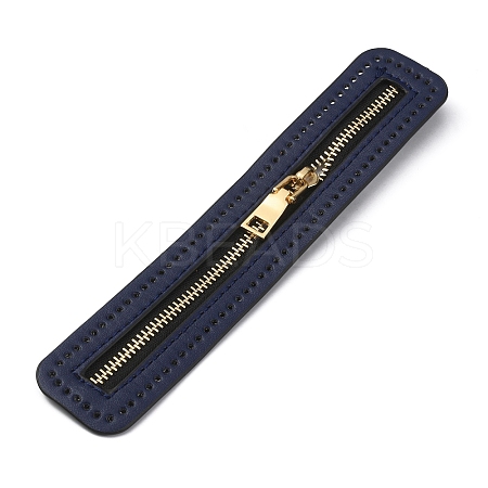 PU Leather Zipper Sewing Accessories FIND-WH0120-24D-1