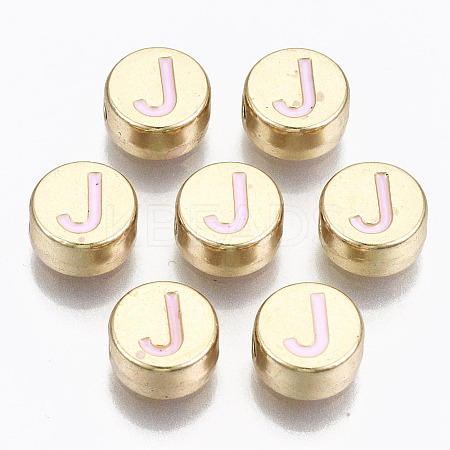 Alloy Enamel Beads ENAM-S122-029J-RS-1