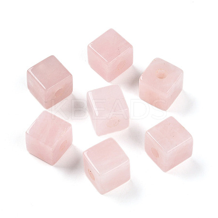 Natural Rose Quartz European Beads G-N345-07A-10-1