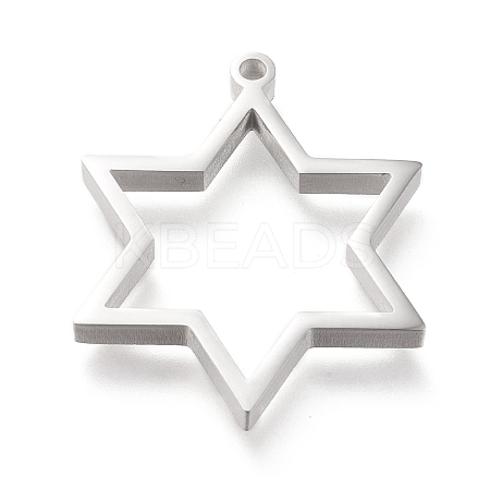 Non-Tarnish 304 Stainless Steel Open Back Bezel Pendants LS-STAS-K208-12P-A-1