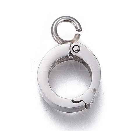 Tarnish Resistant 304 Stainless Steel Enhancer Shortener Bails LS-STAS-E466-08P-1