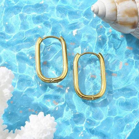 Ion Plating(IP) 304 Stainless Steel Hoop Earrings for Women EJEW-U035-12G-01-1
