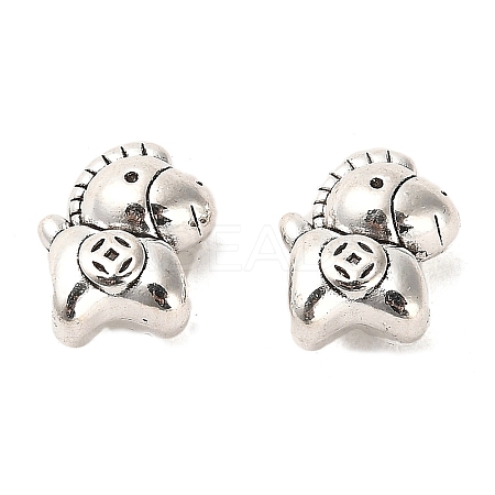 Tibetan Style Alloy Beads FIND-C043-018AS-1