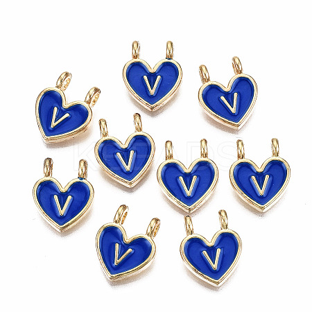 Alloy Enamel Charms LS-X-ENAM-T012-02V-RS-1
