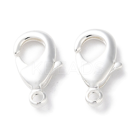 Rack Plating Brass Lobster Claw Clasps KK-F090-27S-03-1