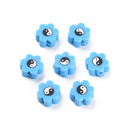 Handmade Polymer Clay Beads CLAY-N008-027B-1