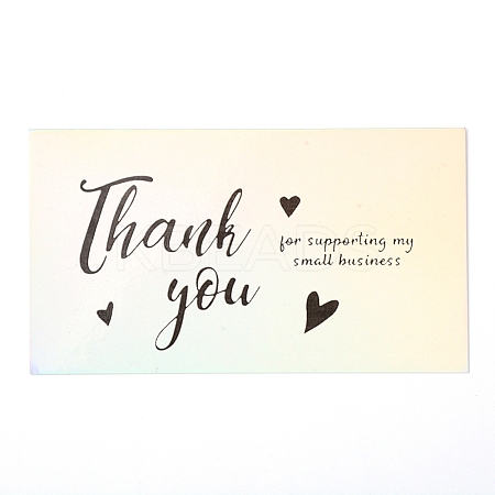Coated Paper Cards DIY-SZC0001-20D-1