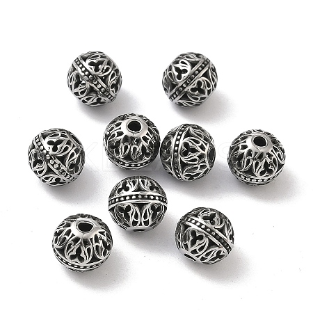 Retro 316 Surgical Stainless Steel Beads STAS-L307-17AS-01-1