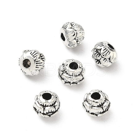 Tibetan Style Alloy Flower Spacer Beads LS-X-TIBEB-O004-74-1