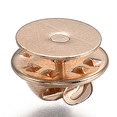 Brass Butterfly Clutches Pin Backs LS-KK-Z003-01LG-1