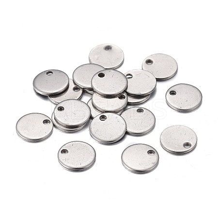 201 Stainless Steel Charms STAS-F255-043P-8mm-1