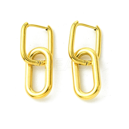 304 Stainless Steel Hoop Earrings for Women EJEW-D111-03G-1