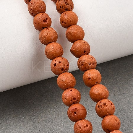 Dyed Synthetic Lava Rock Beads Strands GG-CBAAE19-06A-01-1