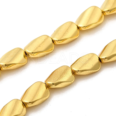 Electroplate Glass Beads Strands EGLA-F166-05A-G-1
