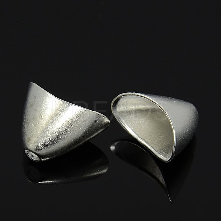 Tibetan Style Alloy Triangle Apetalous Bead Cones LS-TIBE-5212-S-LF-1