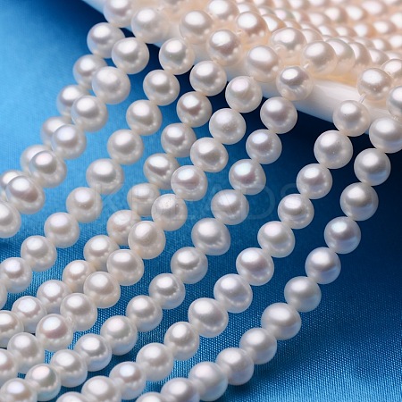 Natural Cultured Freshwater Pearl Beads Strands PEAR-E009-5-5.5mm-A-01-1