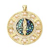 Rack Plating Brass Micro Pave Cubic Zirconia Earrings KK-P268-06B-G-2
