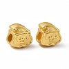 Rack Plating Alloy European Beads PALLOY-I215-25G-3