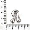 304 Stainless Steel Pendants STAS-S166-02P-18-3