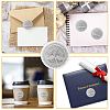 34 Sheets Silver Foil Embossed PET Picture Sticker DIY-WH0528-024-4