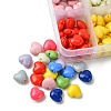 200Pcs 10 Colors Opaque Acrylic Beads OACR-FS0001-44-3