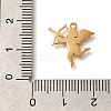 201 Stainless Steel Pendants STAS-R136-12G-3