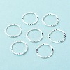 Brass Linking Rings KK-F831-018E-S-RS-1