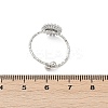 304 Stainless Steel Cuff Rings RJEW-D306-08P-2