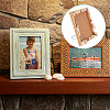 10 Sets Iron & Plastic Photo Frame Bracket ODIS-GO0001-04A-7