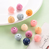 Opaque Acrylic Beads MACR-S373-10A-6