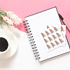 Self-Adhesive Paper Decorative Stickers DIY-WH0562-050-7