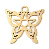 304 Stainless Steel Pendants STAS-R116-09G-1